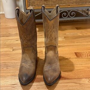 Frye Brown Western Boots